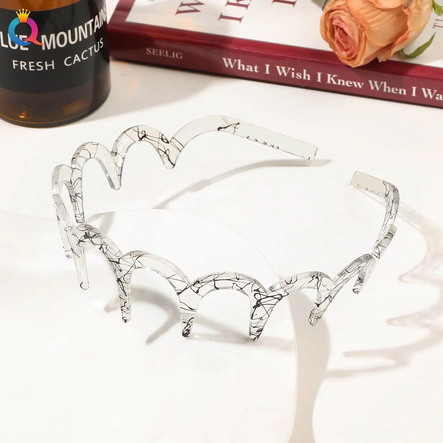 Women's Solid Fashion Hairband – Casual Plastic Headwear