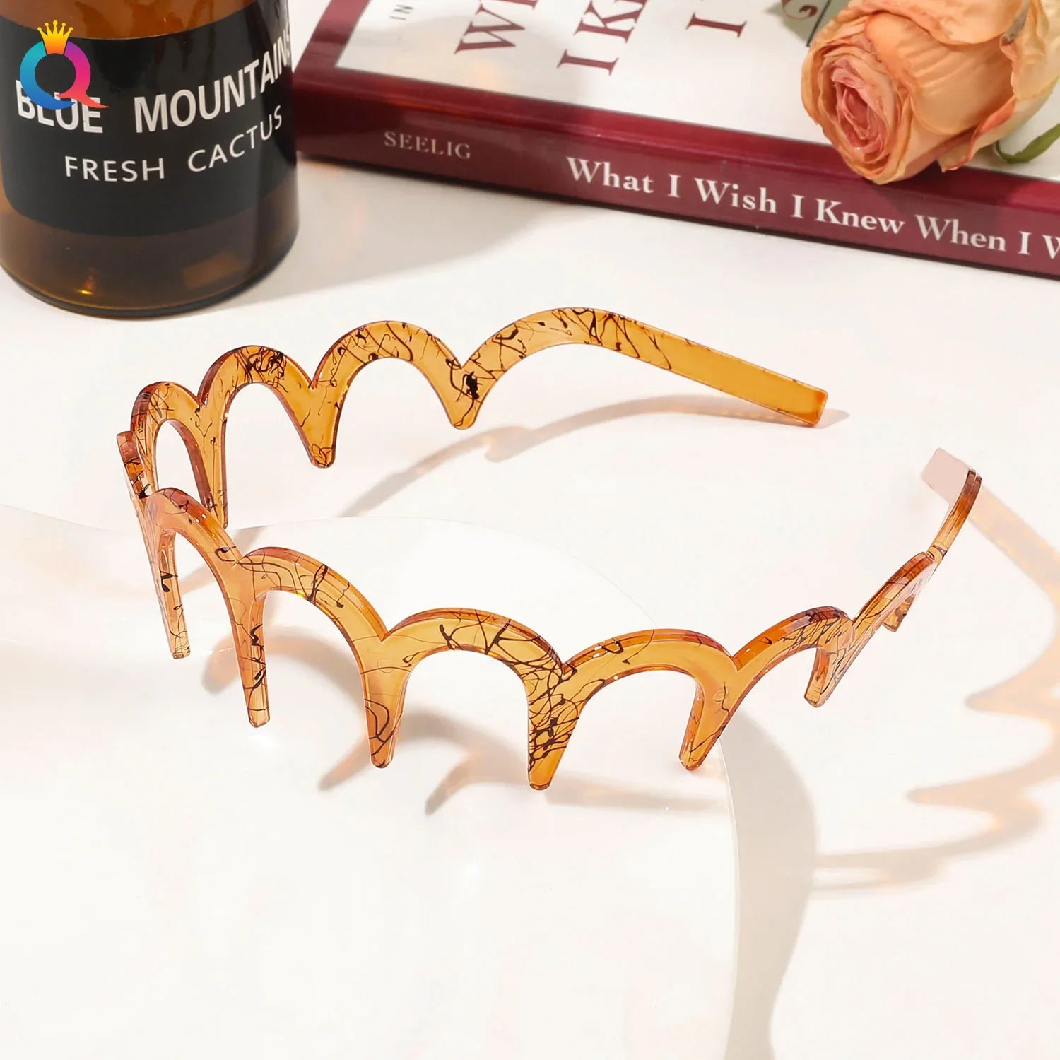Women's Solid Fashion Hairband – Casual Plastic Headwear